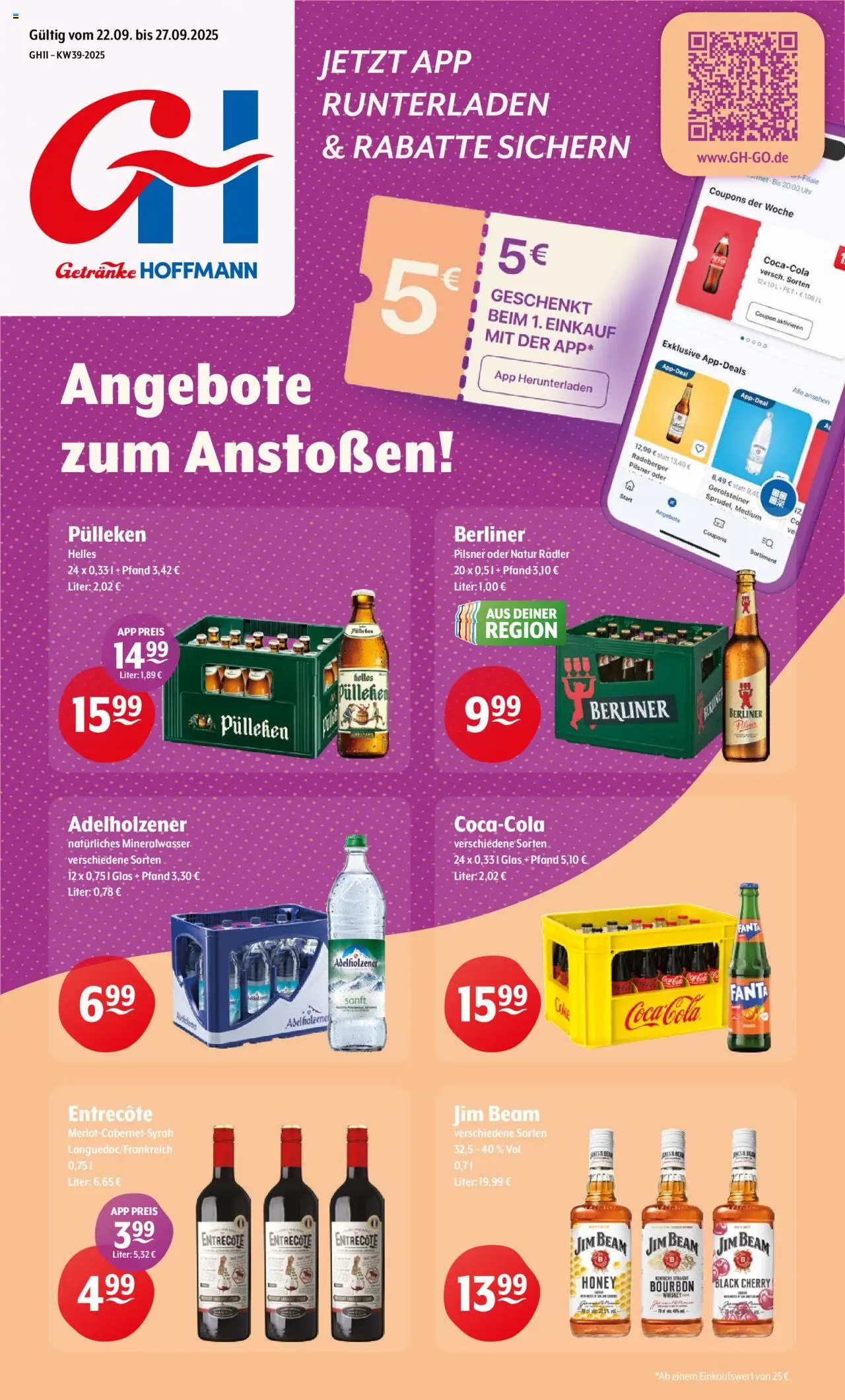 Getränke Hoffmann Prospekt (vom 22.09.2025 - 27.09.2025)