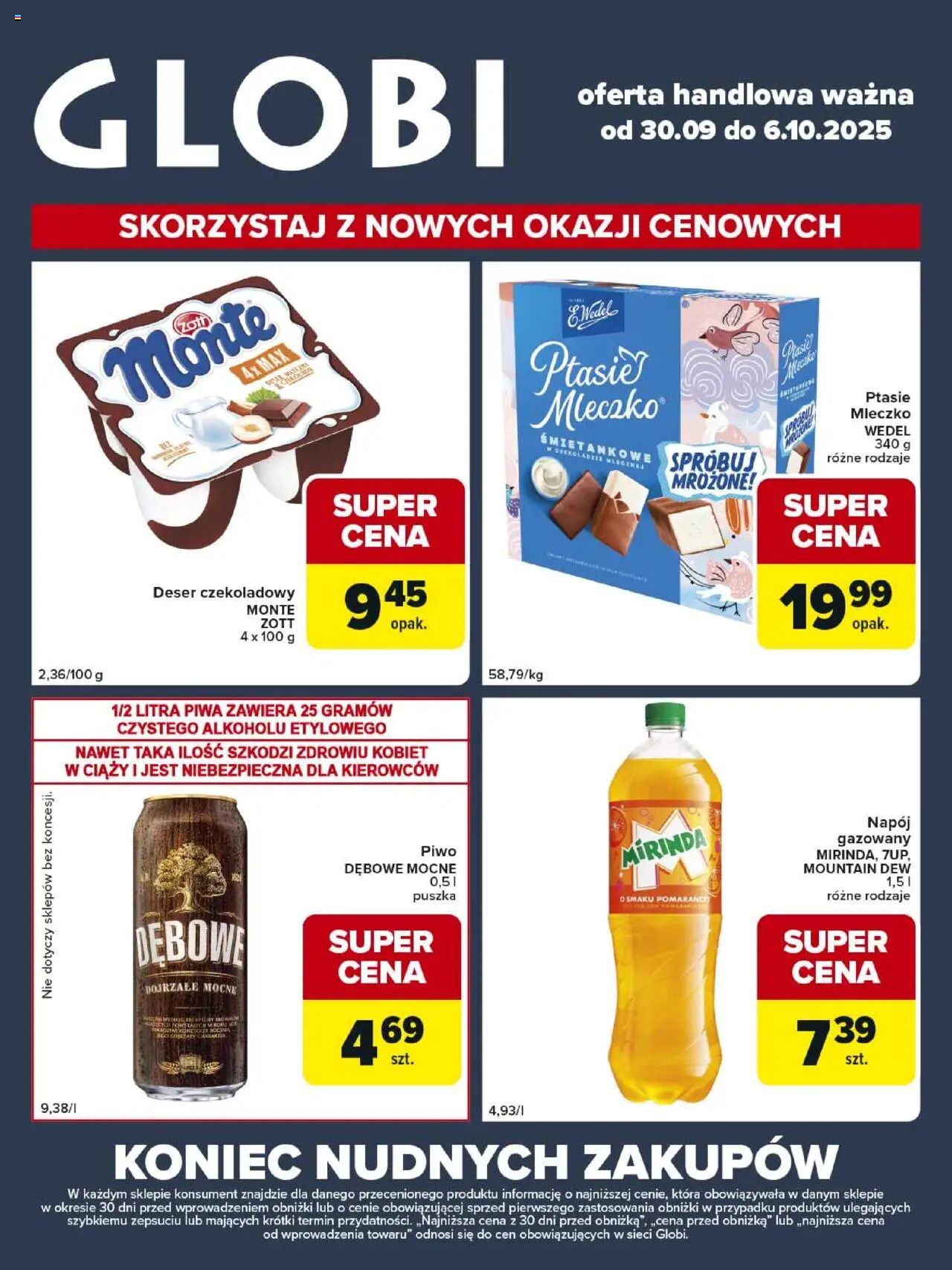 Carrefour Globi od 30.09.2025 - Nowa Gazetka - Numer strony 1