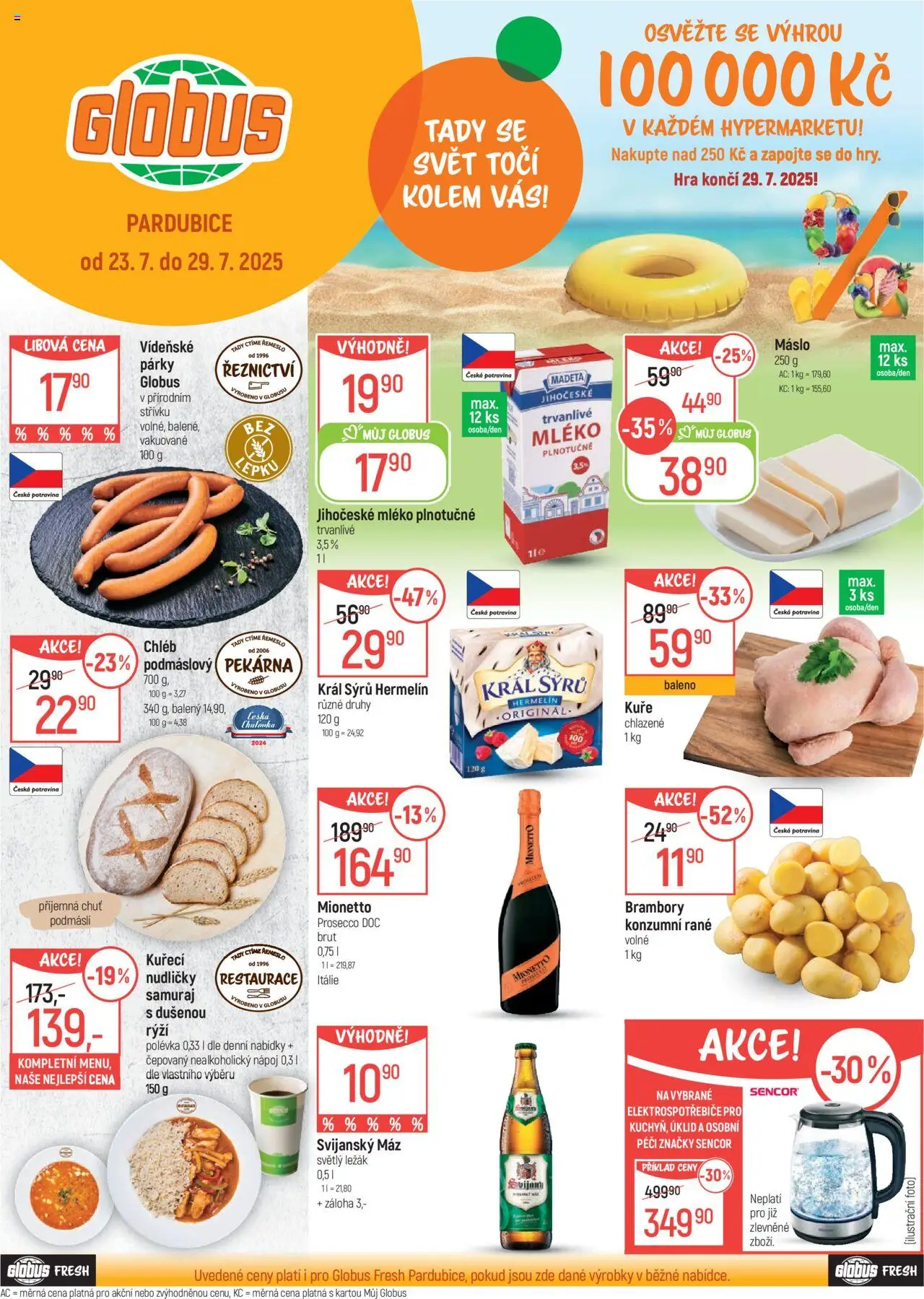  Globus leták od 23.07.2025 >> Akční nabídka "Pardubice"