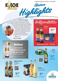 Vorschau von dem Prospekt des Geschäftes Angebote, gültig ab dem 29.03.2026