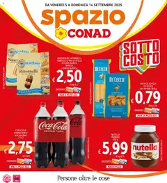 Anteprima dell'opuscolo Attuale volantino dal negozio Spazio Conad valido da 05/09/2025