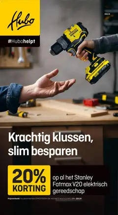 Voorbeeld van Folder van winkel Hubo geldig vanaf 09-02-2026