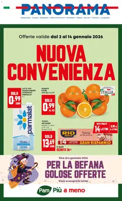 Anteprima dell'opuscolo Volantino Roma dal negozio Panorama valido da 02/01/2026