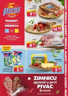 Pregled letka Katalog trgovine Pivac vrijedi od 10.11.2025