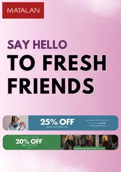 Preview of Matalan Offers valid from 11/01/2026