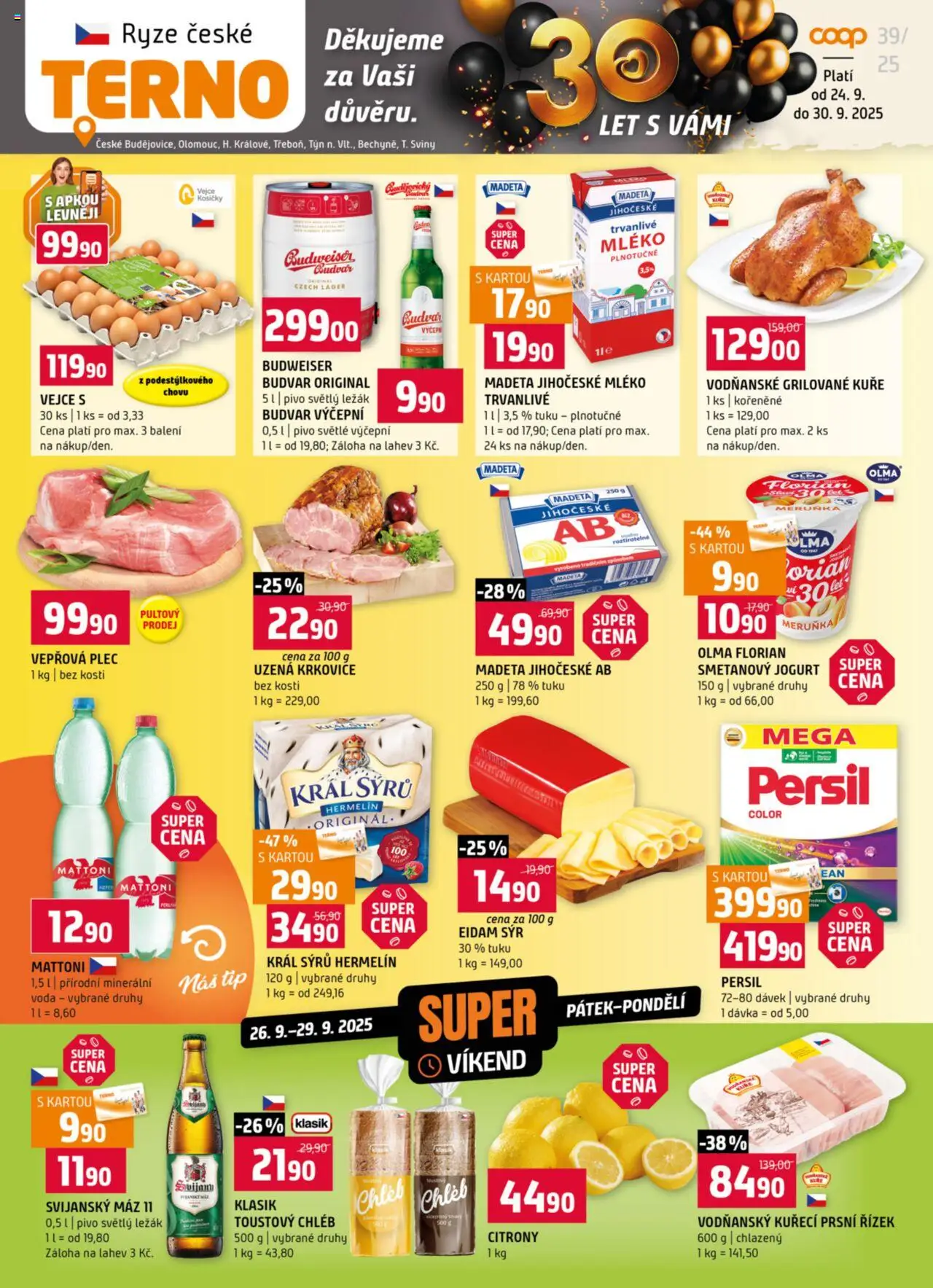  Terno Leták (24.09.2025 - 30.09.2025)