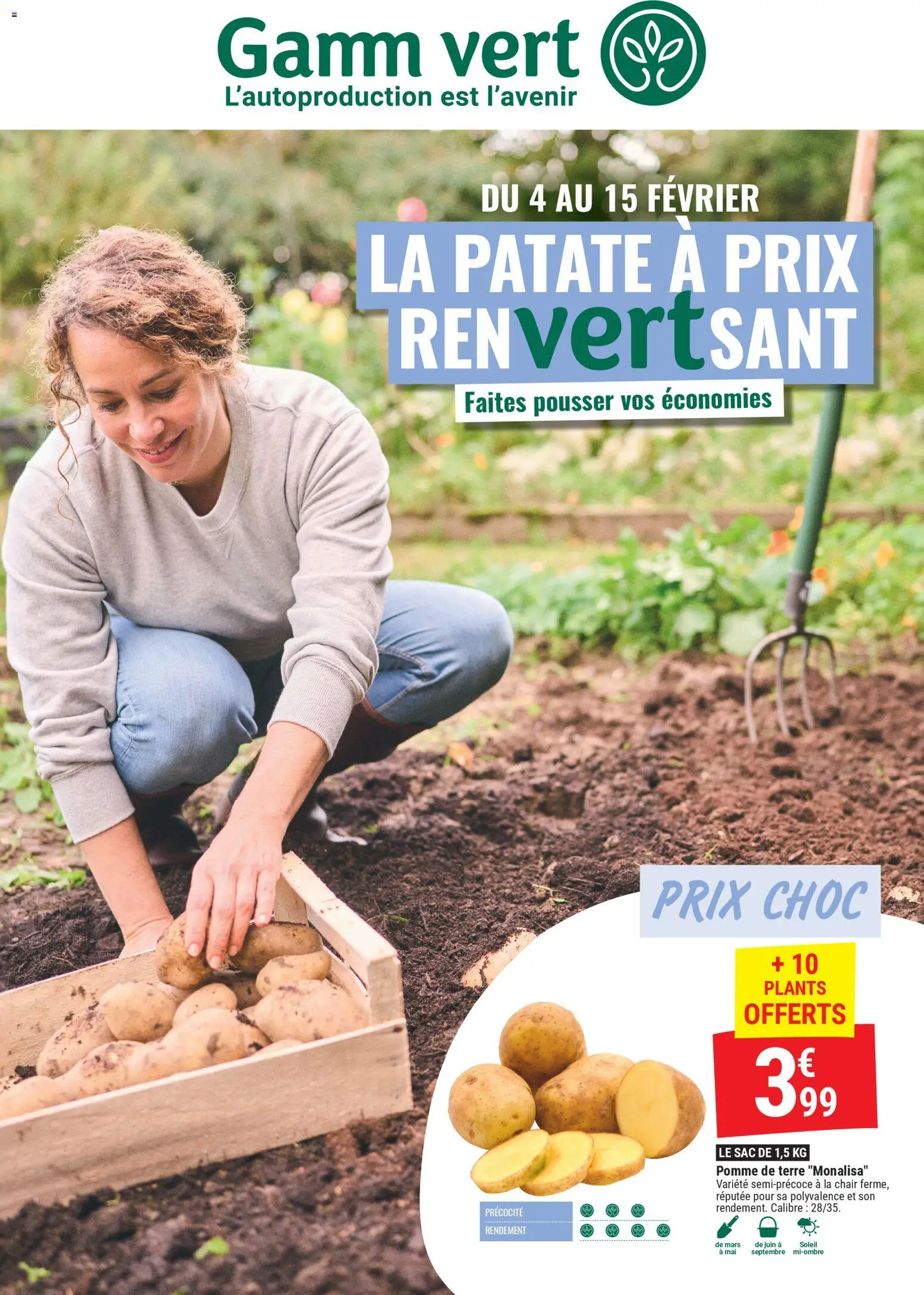 Prévisualisation de Catalogue du magasin Gamm vert formulaire valide 04/02/2026