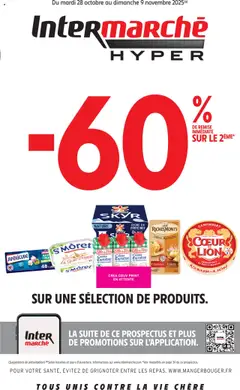 Prévisualisation de Catalogue de la semaine 44 du magasin Intermarché formulaire valide 28/10/2025