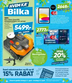 Eksempel på tilbudsavis Bilka - Nonfood fra butik Bilka gyldig fra 04/04/2026