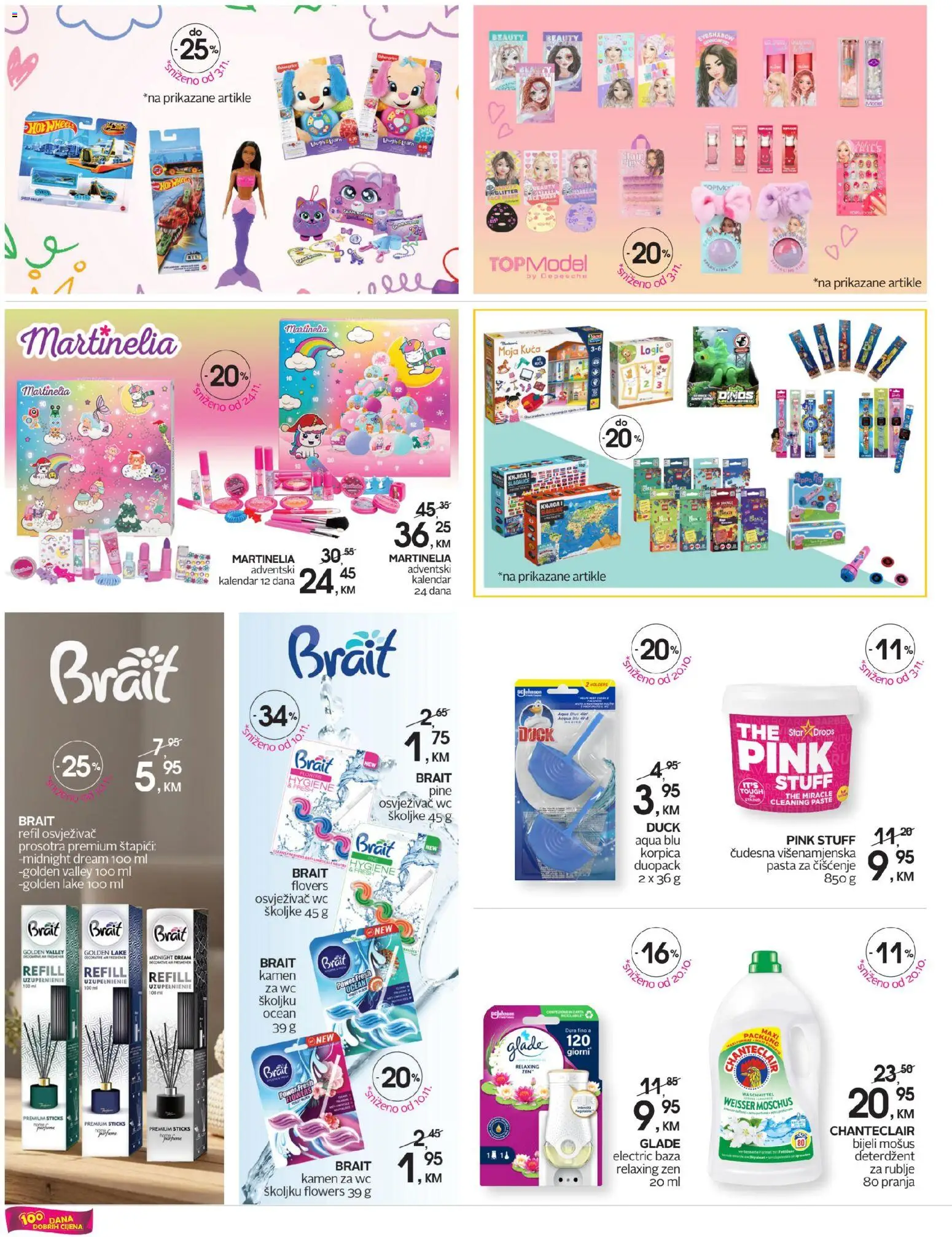 Pregled letka Katalog trgovine CM vrijedi od 2025.11.28