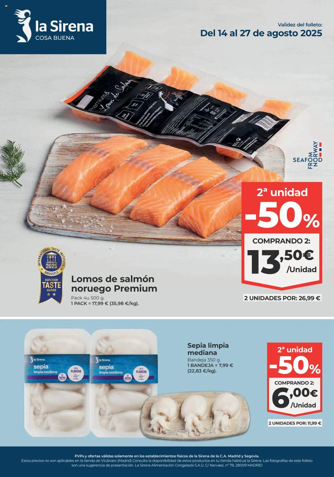 La Sirena Folleto > 14/08 - 27/08/2025 > Ofertas