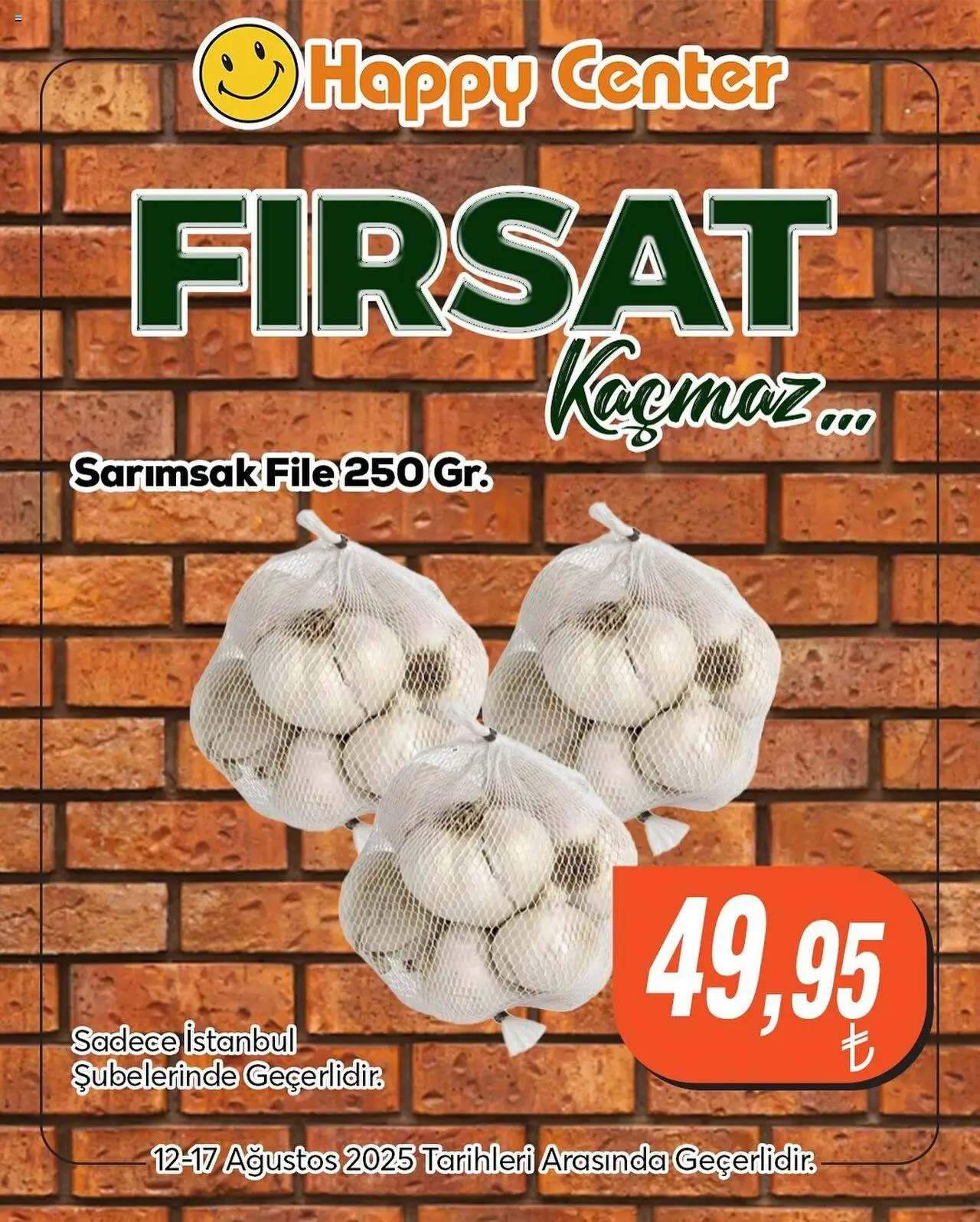 Happy Center Katalog 12 Ağustos 2025 - Broşür, Indirim - Sayfa numarası 1