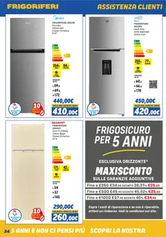 Anteprima dell'opuscolo Volantino Elettrodomestici dal negozio Orizzonte valido da 01/11/2025 | Pagina: 24