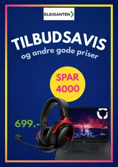 Eksempel på tilbudsavis Tilbudsavis fra butik Elgiganten gyldig fra 17/10/2025