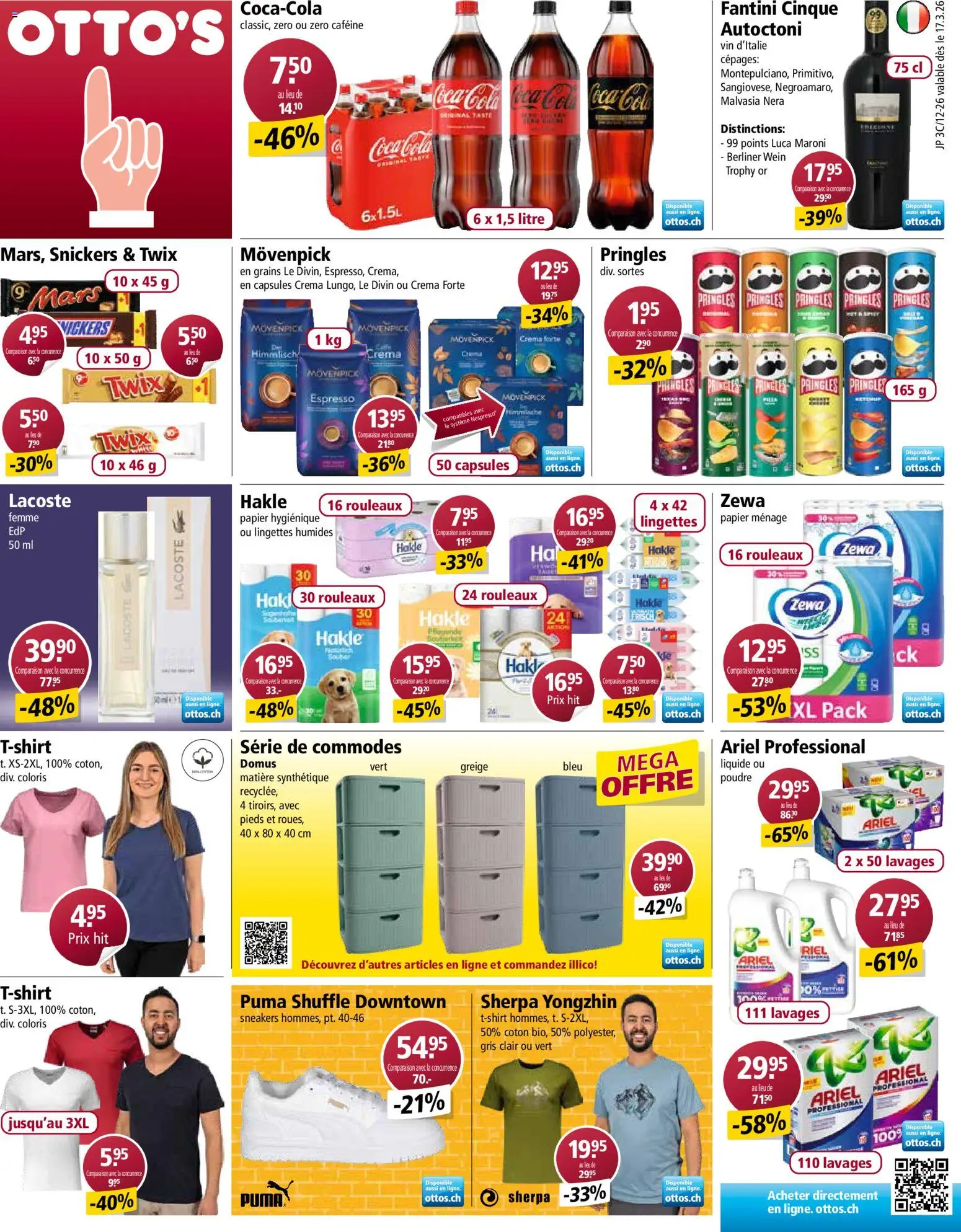 Vorschau des Merkblatts Otto's Aktionen FR vom Shop Otto's gültig von 17.03.2026 bis 23.03.2026