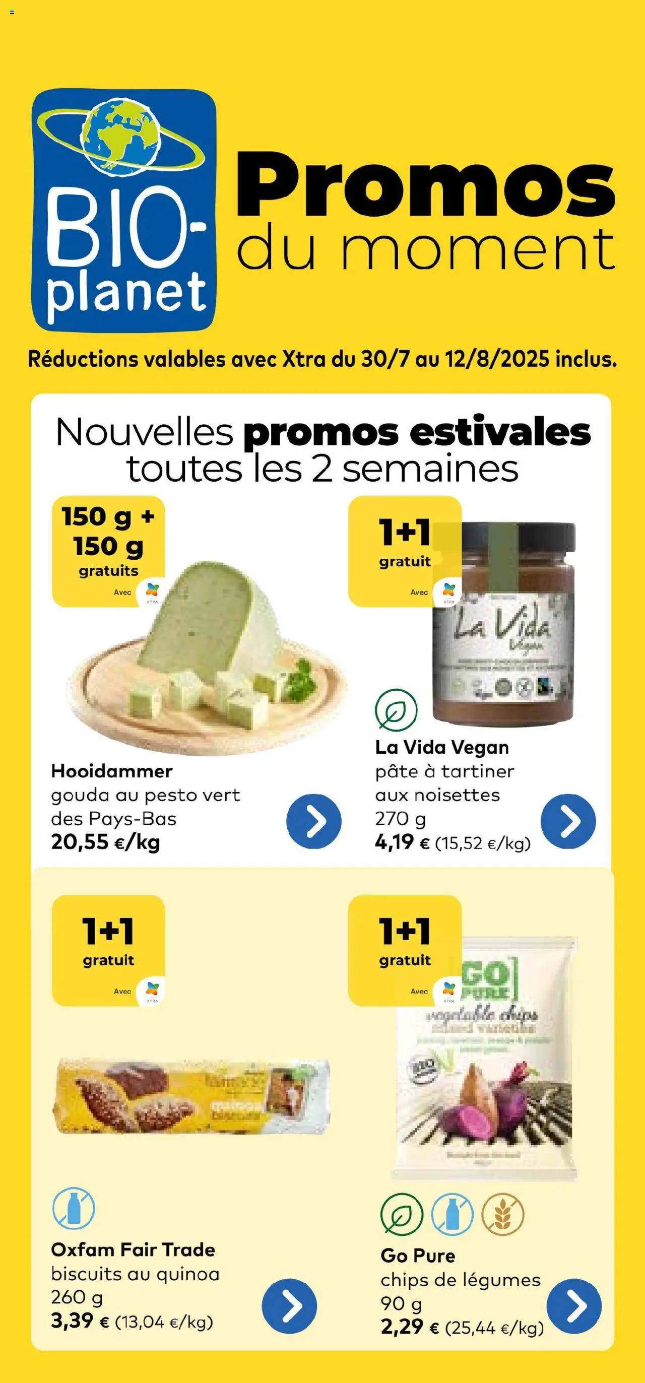 BioPlanet shop Publicité geldig vanaf 30/07/2025 - Paginanummer 1