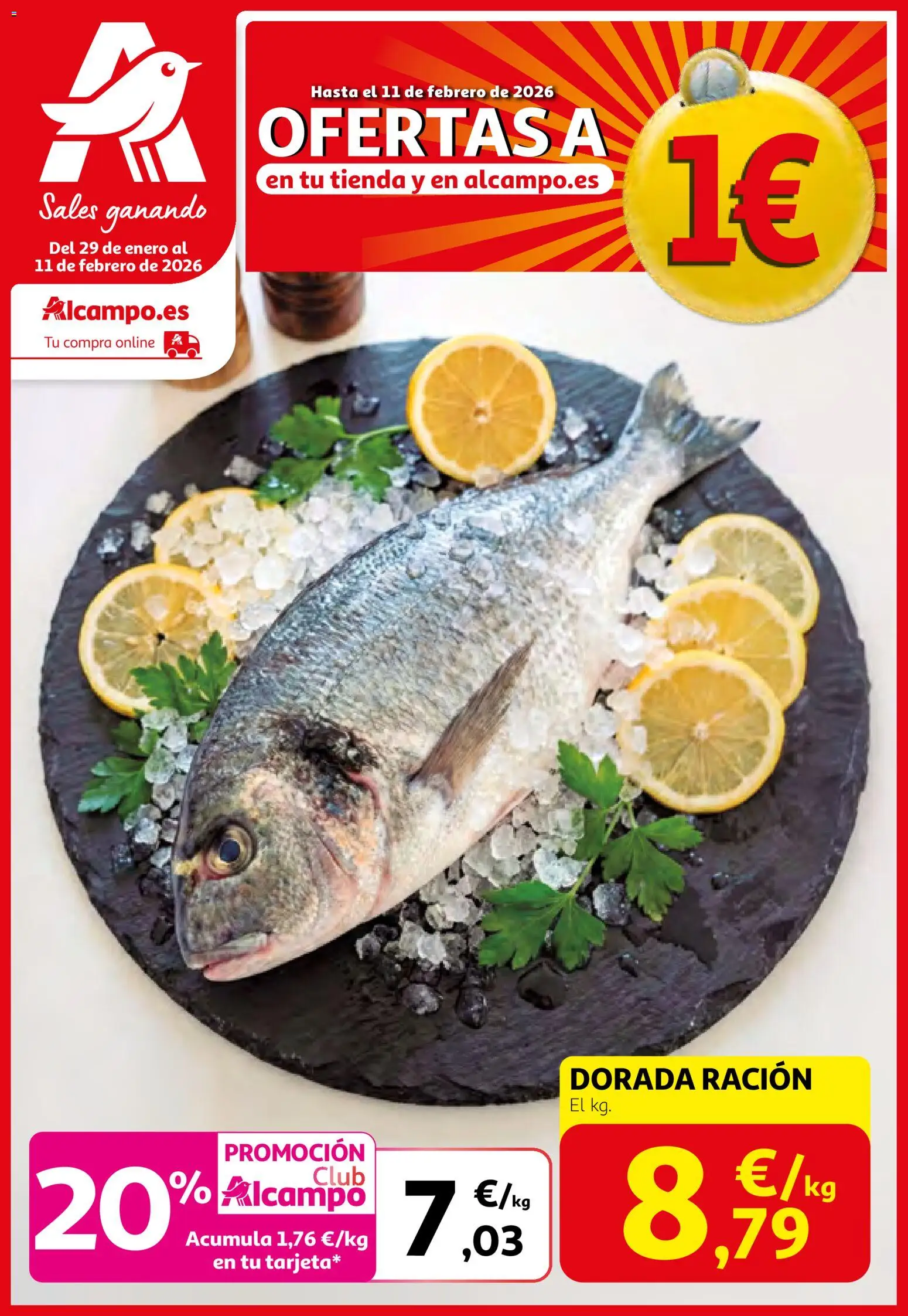Vista previa del folleto de la tienda Alcampo válido desde el 29/01/2026 