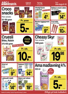 Eksempel på tilbudsavis Egtved fra butik Abc Lavpris gyldig fra 07/01/2026