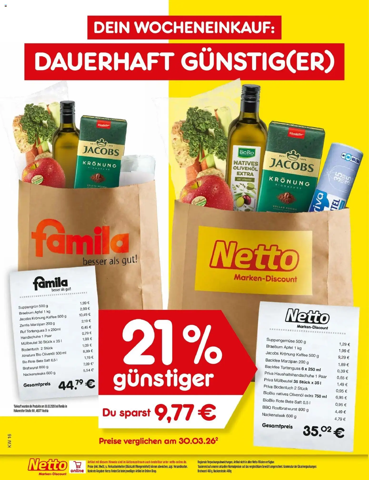 Vorschau von dem Prospekt des Geschäftes Netto Marken-Discount, gültig ab dem 13.04.2026