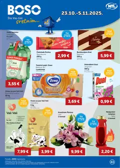 Pregled letka Ponuda trgovine Boso vrijedi od 23.10.2025