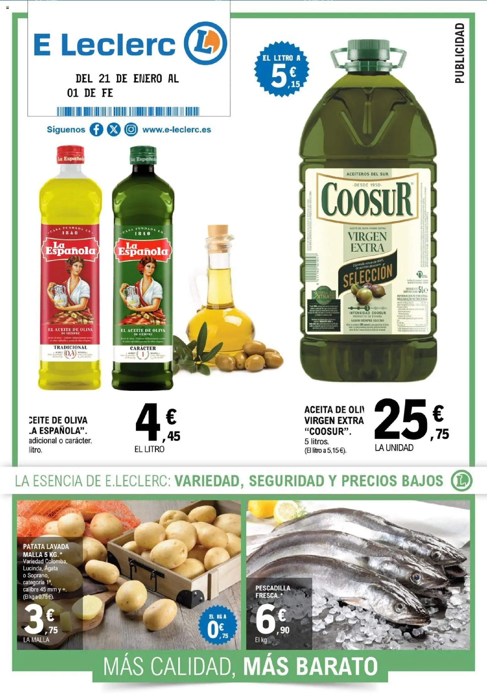 Vista previa del folleto de la tienda E.Leclerc válido desde el 21/01/2026 