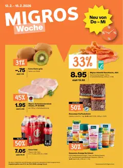 Vorschau des Merkblatts Aktionen vom Shop Migros gültig von 12.02.2026 bis 18.02.2026