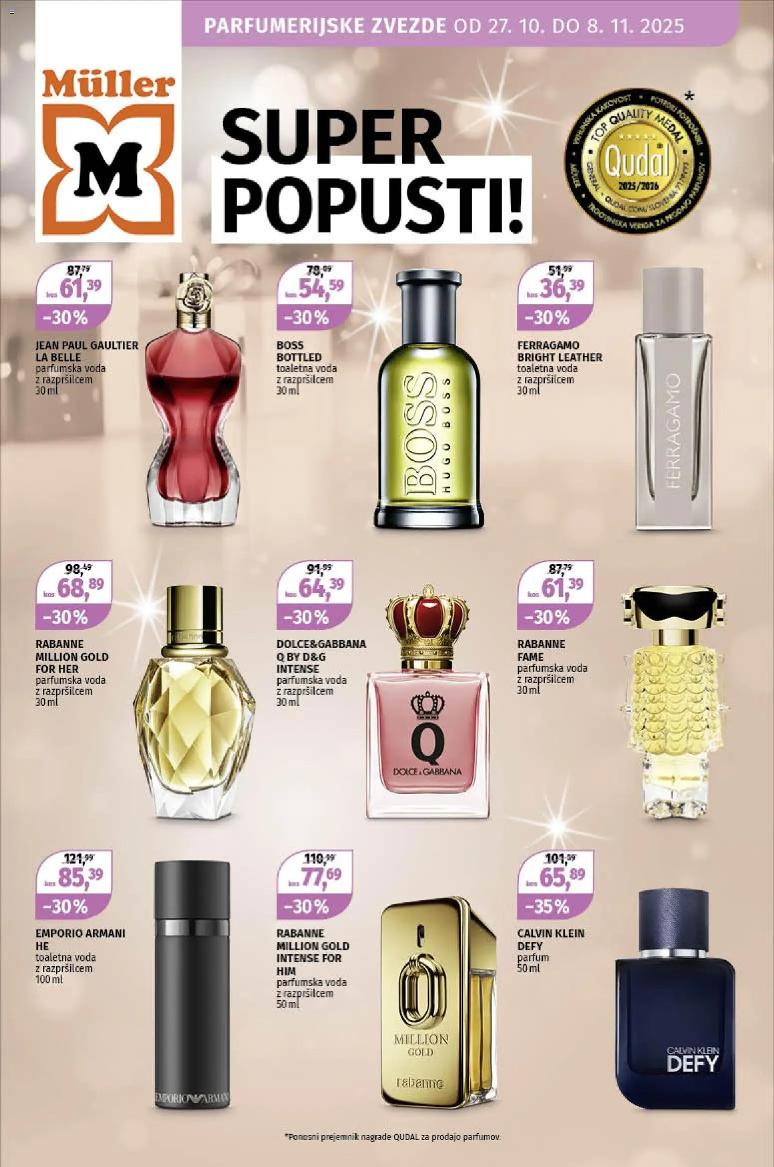 Predogled kataloga iz trgovine Müller veljaven od 27.10.2025