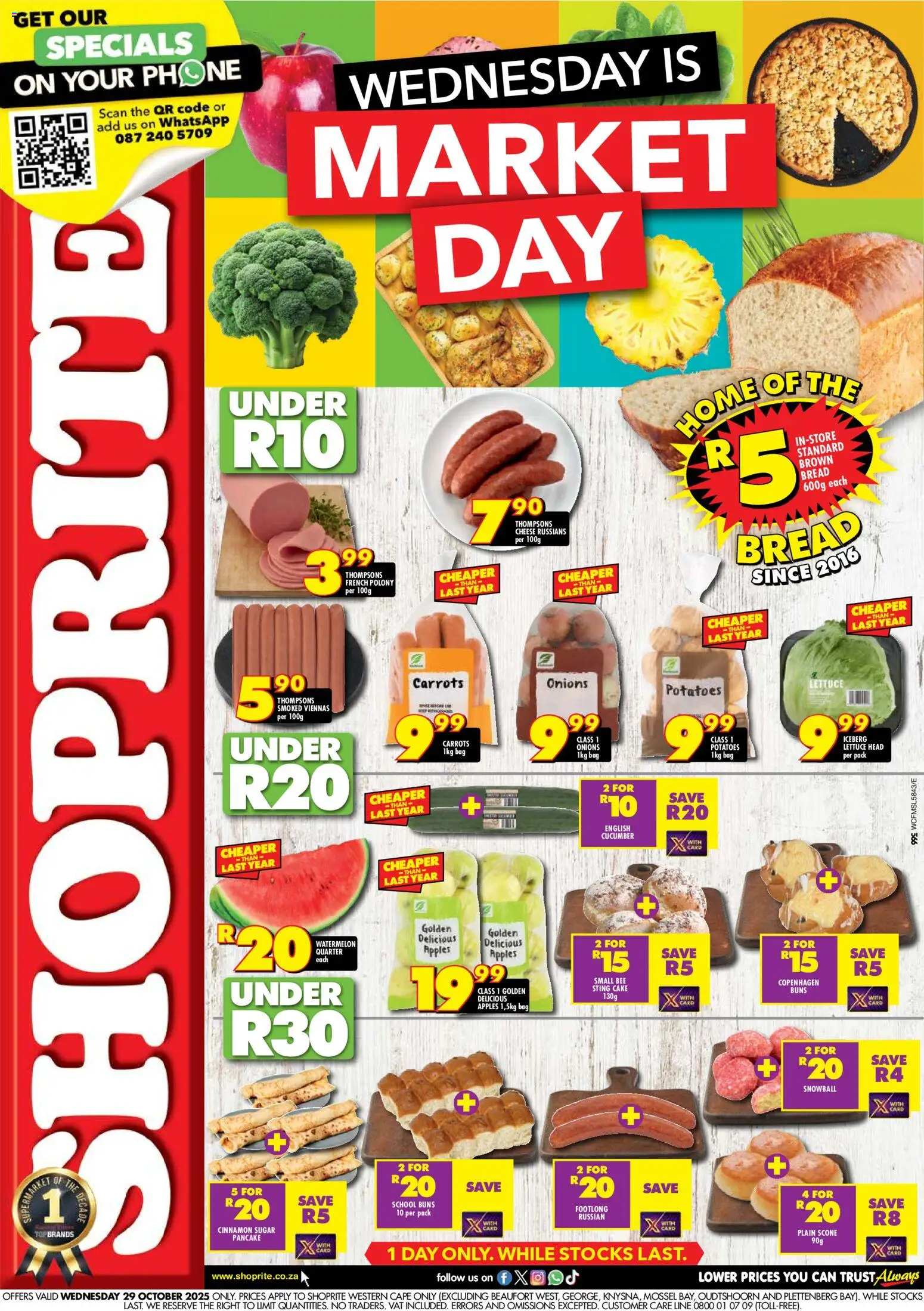 Preview of Shoprite flyer valid from 29/10/2025