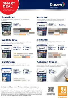 Preview of BUCO flyer valid from 25/08/2025