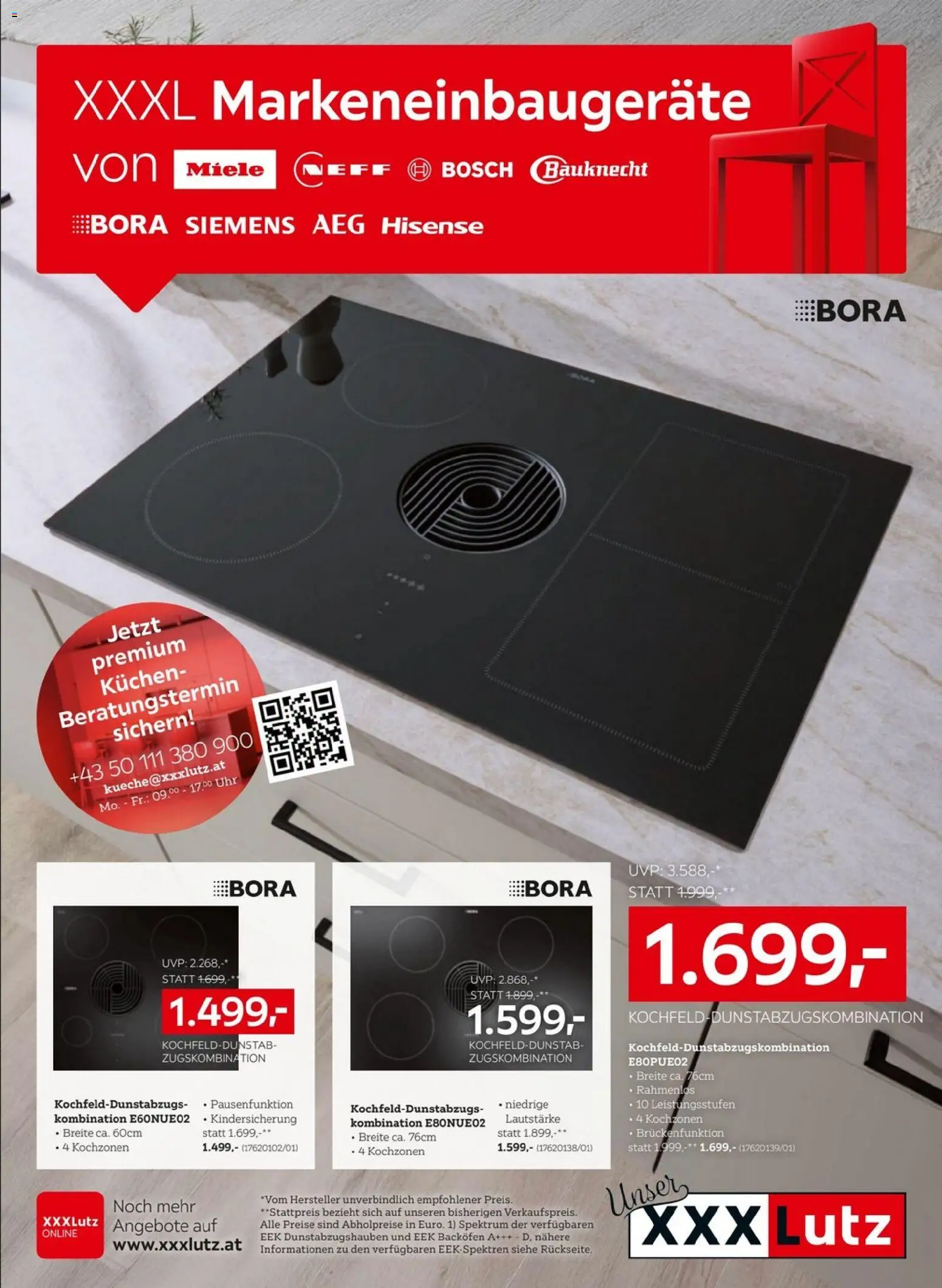 Vorschau der Angebote: XXXLutz Markeneinbaugeräte gültig ab 29.12.2025