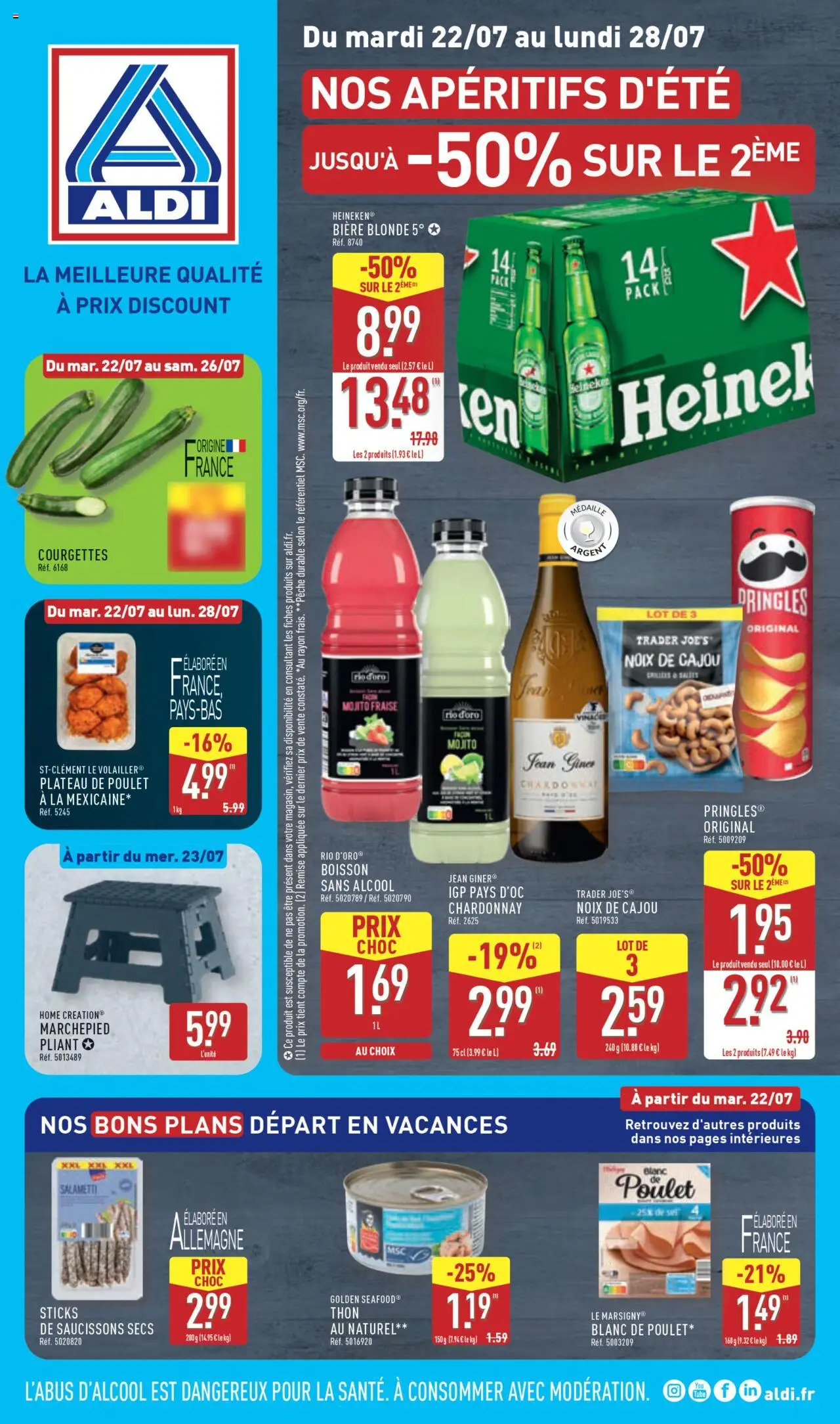 Catalogue de la semaine 30 de la boutique Aldi valable du 22/07/2025 - Page numéro 1