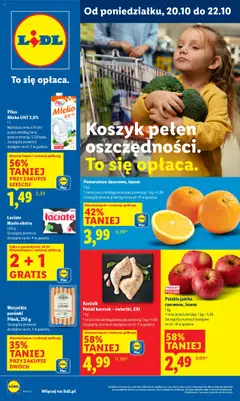 Pogląd gazetki "Gazetka" ze sklepu Lidl ważnej od 20.10.2025