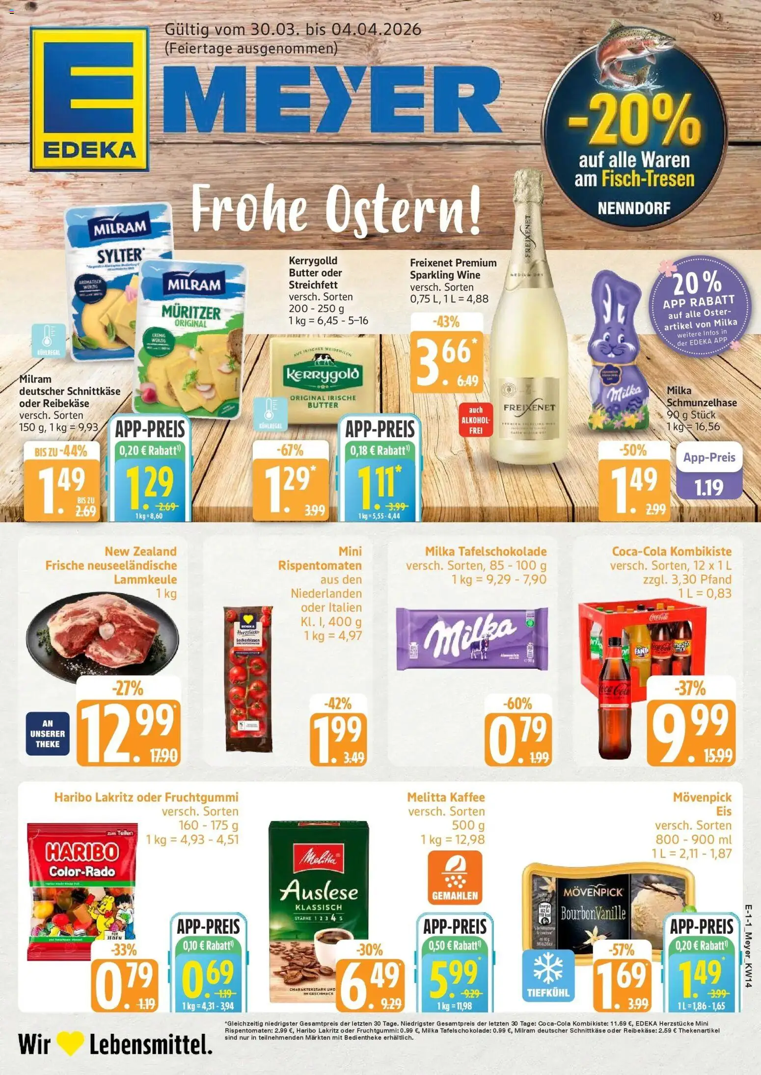 Vorschau von dem Prospekt des Geschäftes Edeka, gültig ab dem 30.03.2026