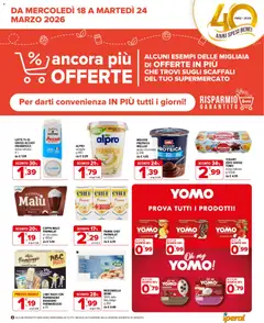 Anteprima dell'opuscolo Iperal volantino Ancora Più Offerte dal negozio Iperal valido da 18/03/2026