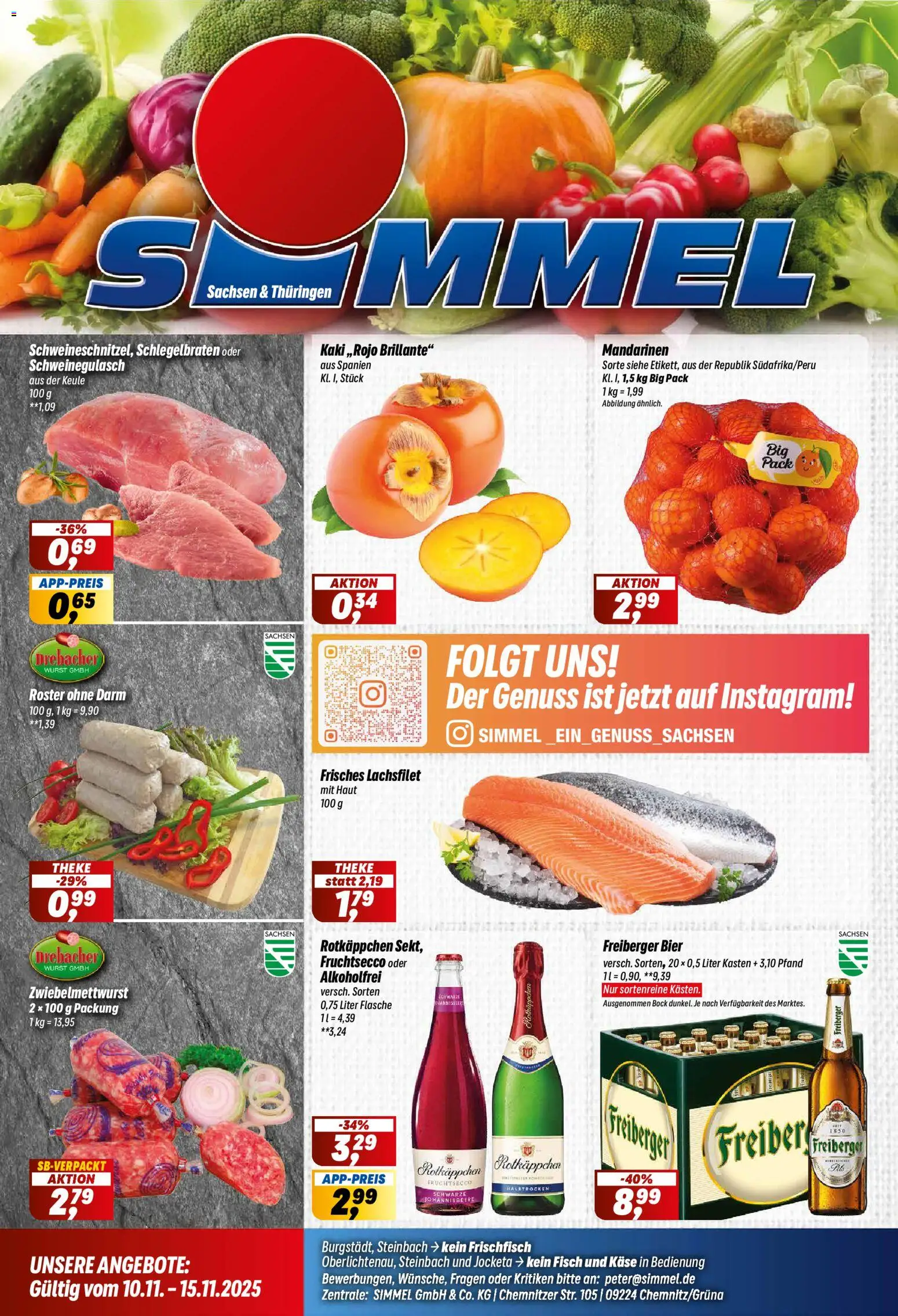 Vorschau von dem Prospekt des Geschäftes Simmel, gültig ab dem 10.11.2025