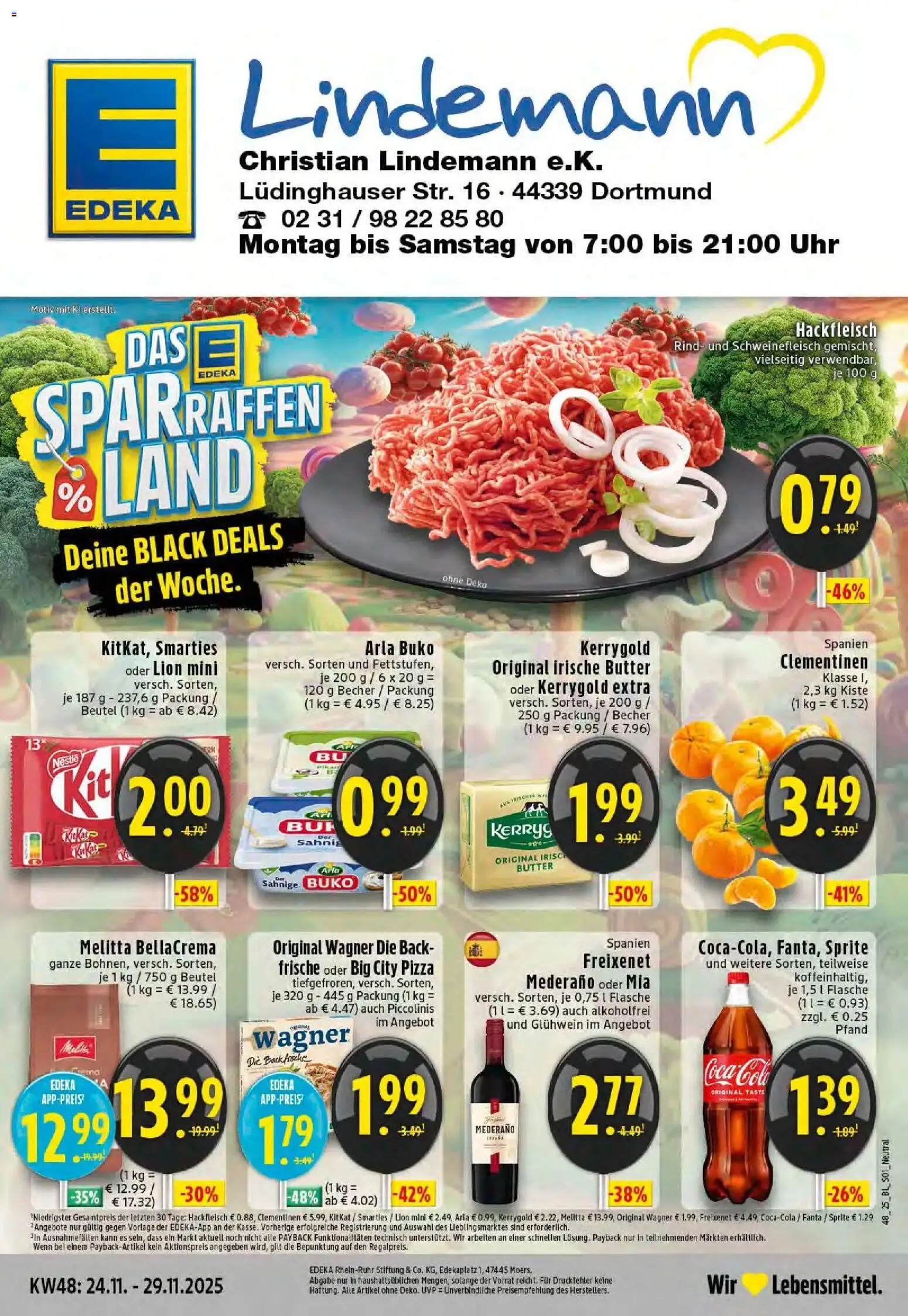 Vorschau von dem Prospekt des Geschäftes Edeka, gültig ab dem 23.11.2025