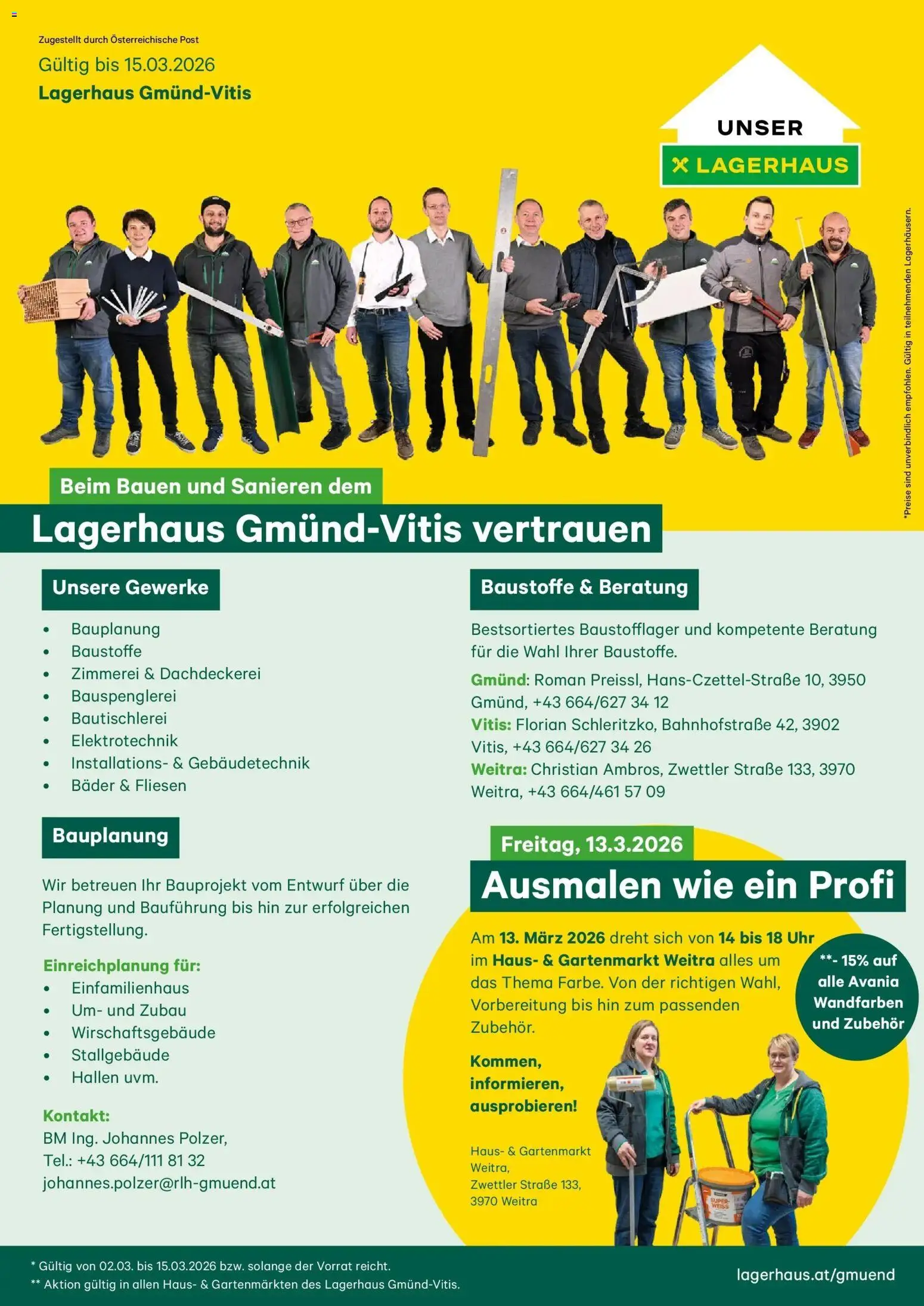 Vorschau der Angebote: Lagerhaus Lagerhaus Wochen Angebote gültig ab 01.03.2026