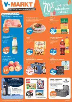 Vorschau von dem Prospekt des Geschäftes V-Markt, gültig ab dem 26.03.2026