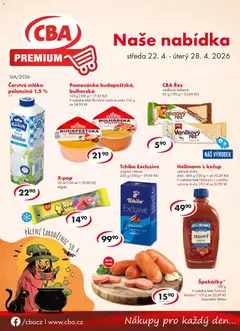 Náhled nabídky: CBA CBA leták - Premium platný od 22.04.2026