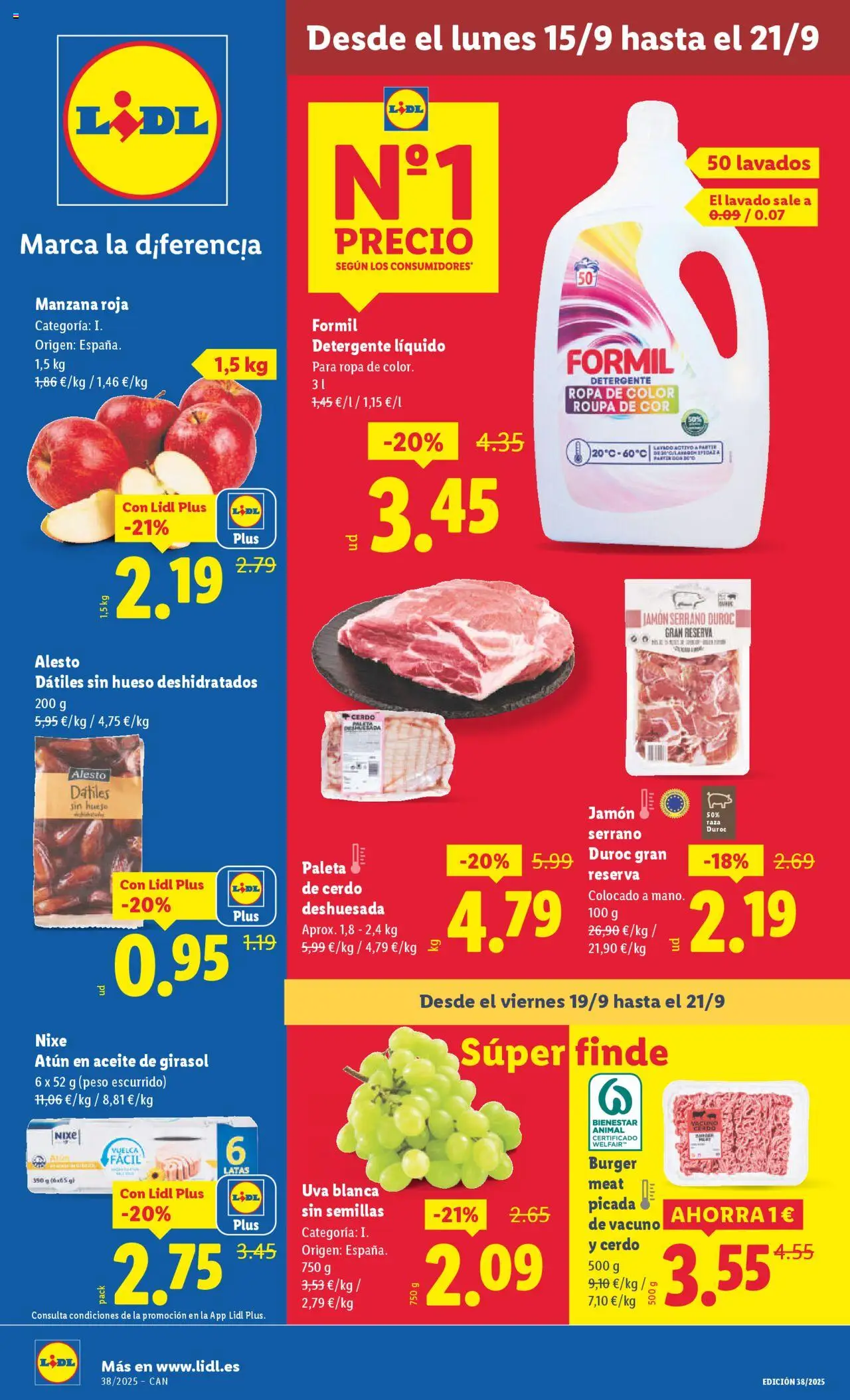LIDL Canarias del 15/09/2025 >> catálogo esta semana