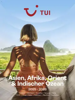 Vorschau des Merkblatts Aktionen Asien Afrika Orient (2025-2026) vom Shop Tui gültig von 01.01.2025 bis 31.12.2026
