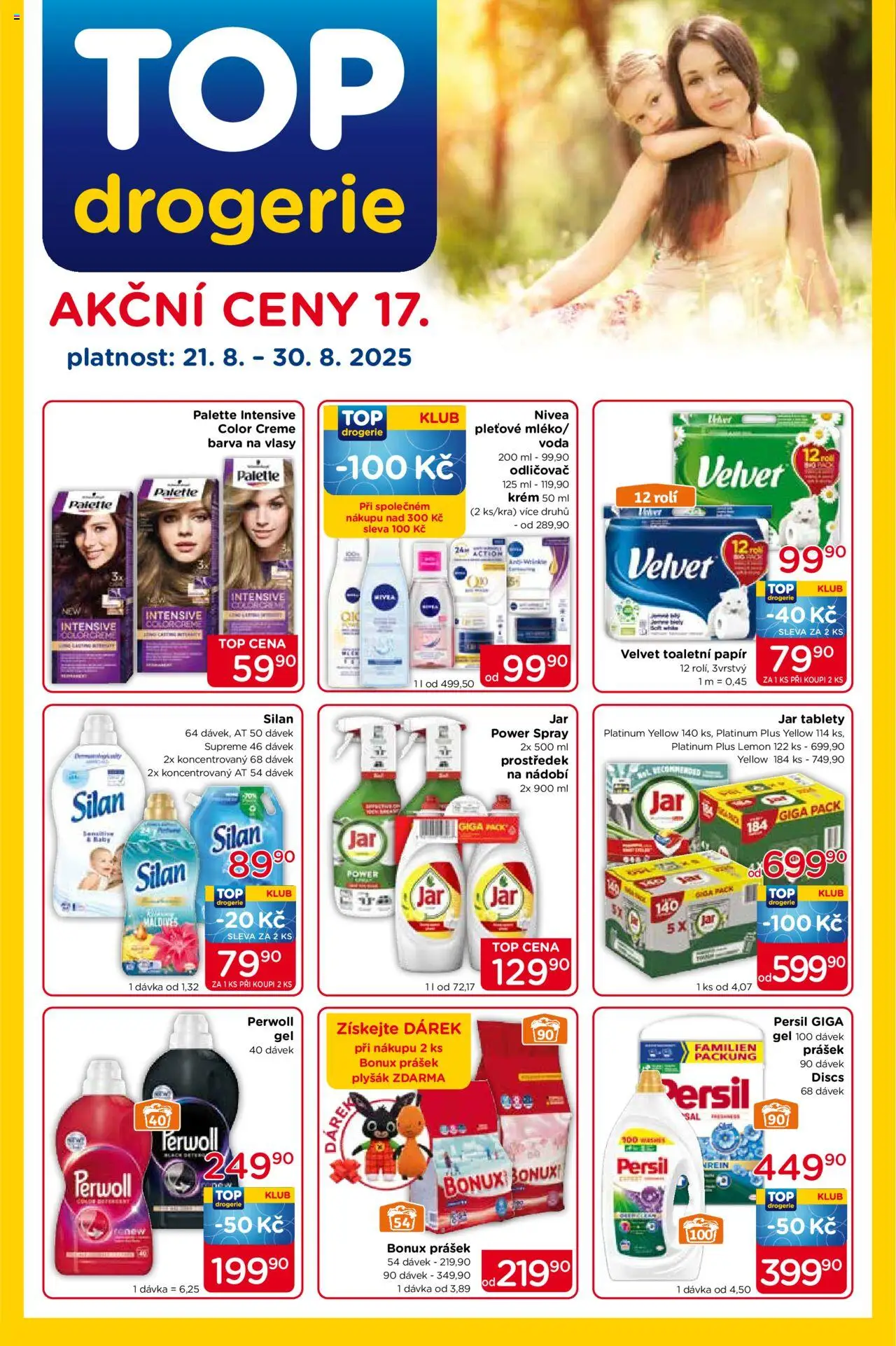  Top drogerie Leták (21.08.2025 - 30.08.2025)
