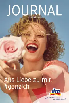 Vorschau der Angebote: dm drogerie markt Journal Februar 2026 gültig ab 05.02.2026