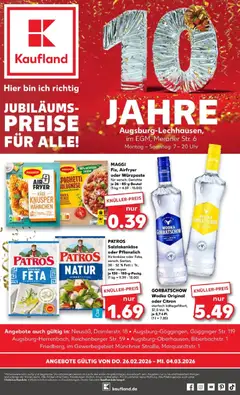 Vorschau von dem Prospekt des Geschäftes Kaufland, gültig ab dem 26.02.2026