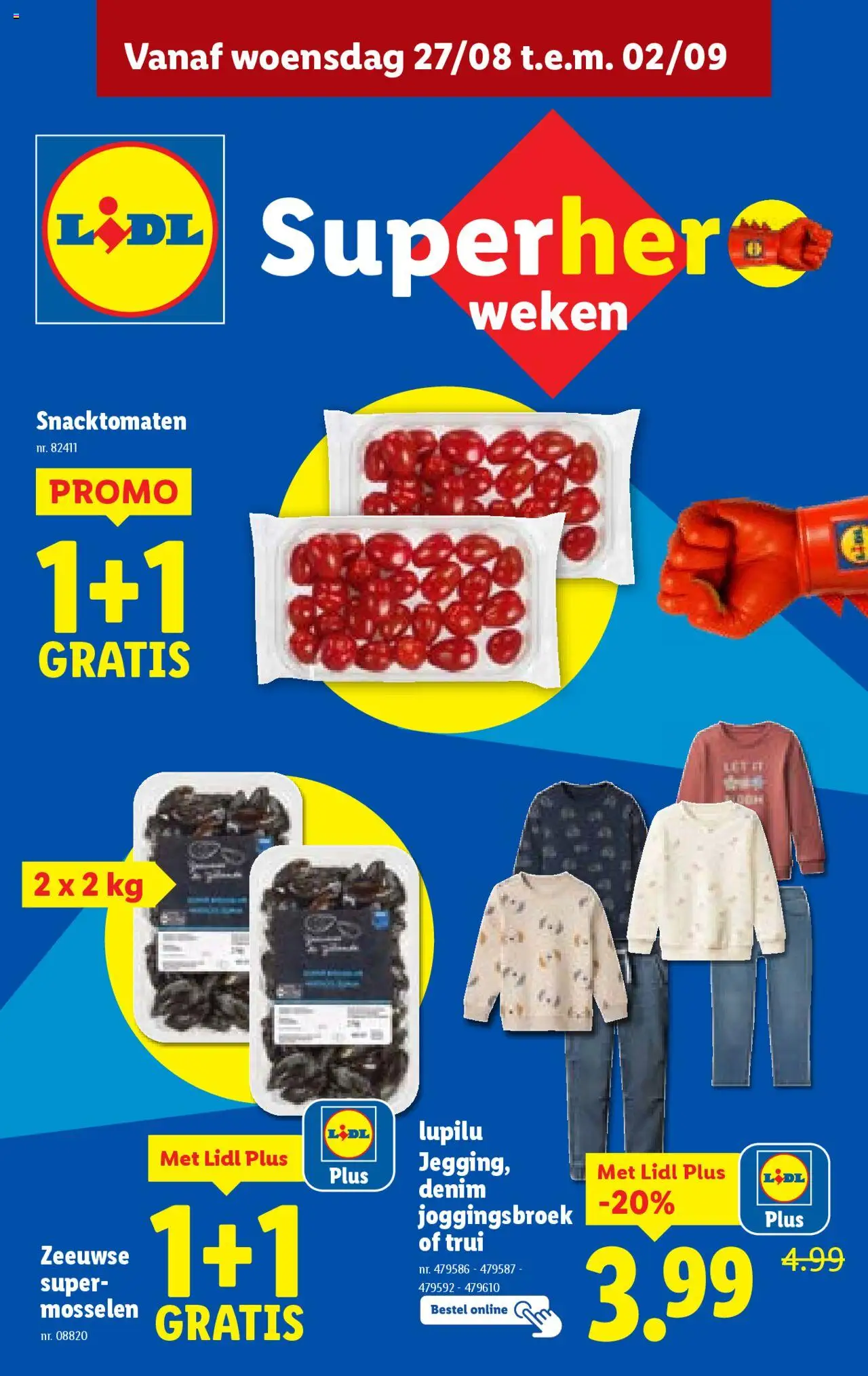 Lidl shop Folder week 35 geldig vanaf 27/08/2025 - Paginanummer 1