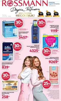 Rossmann - Akciós újság Rossmann megtekintése, amely érvényes 2025.07.28.-től