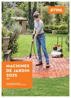 Voorbeeld van Guide machines van winkel Aveve geldig vanaf 24/03/2025