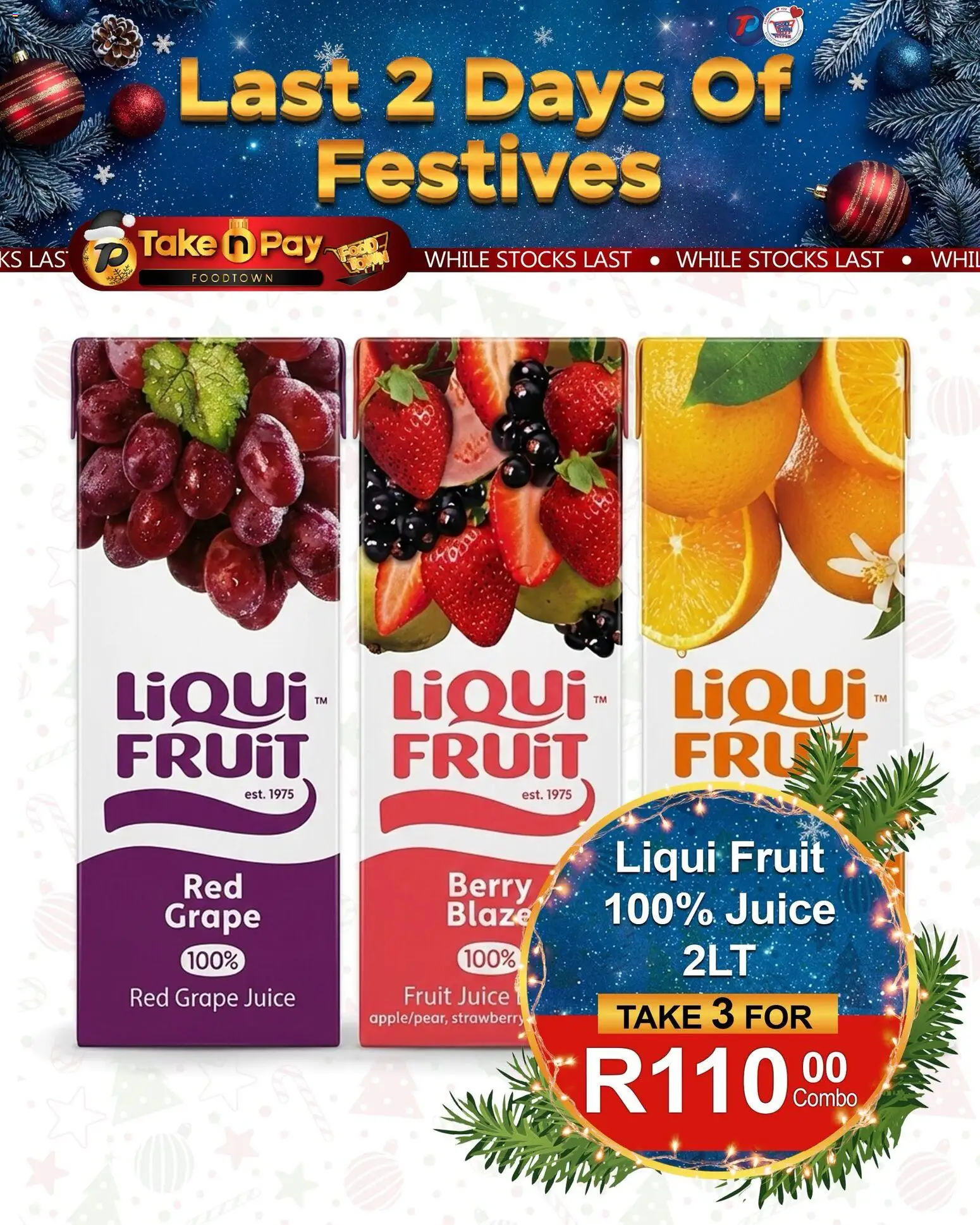 Preview of Take n Pay flyer valid from 23/12/2025