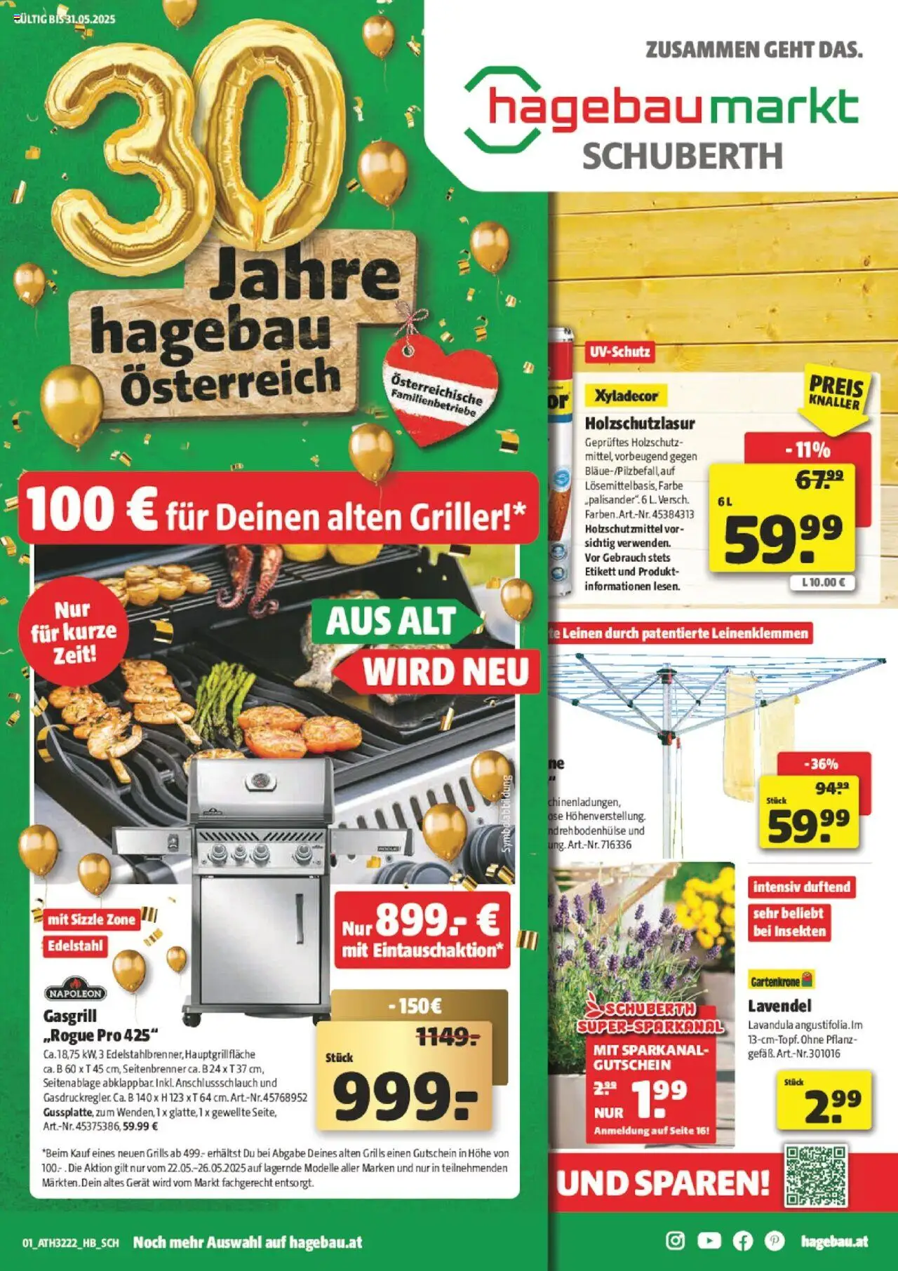  Hagebau Flugblatt ab (21.05.2025 - 31.05.2025) - Seite 1