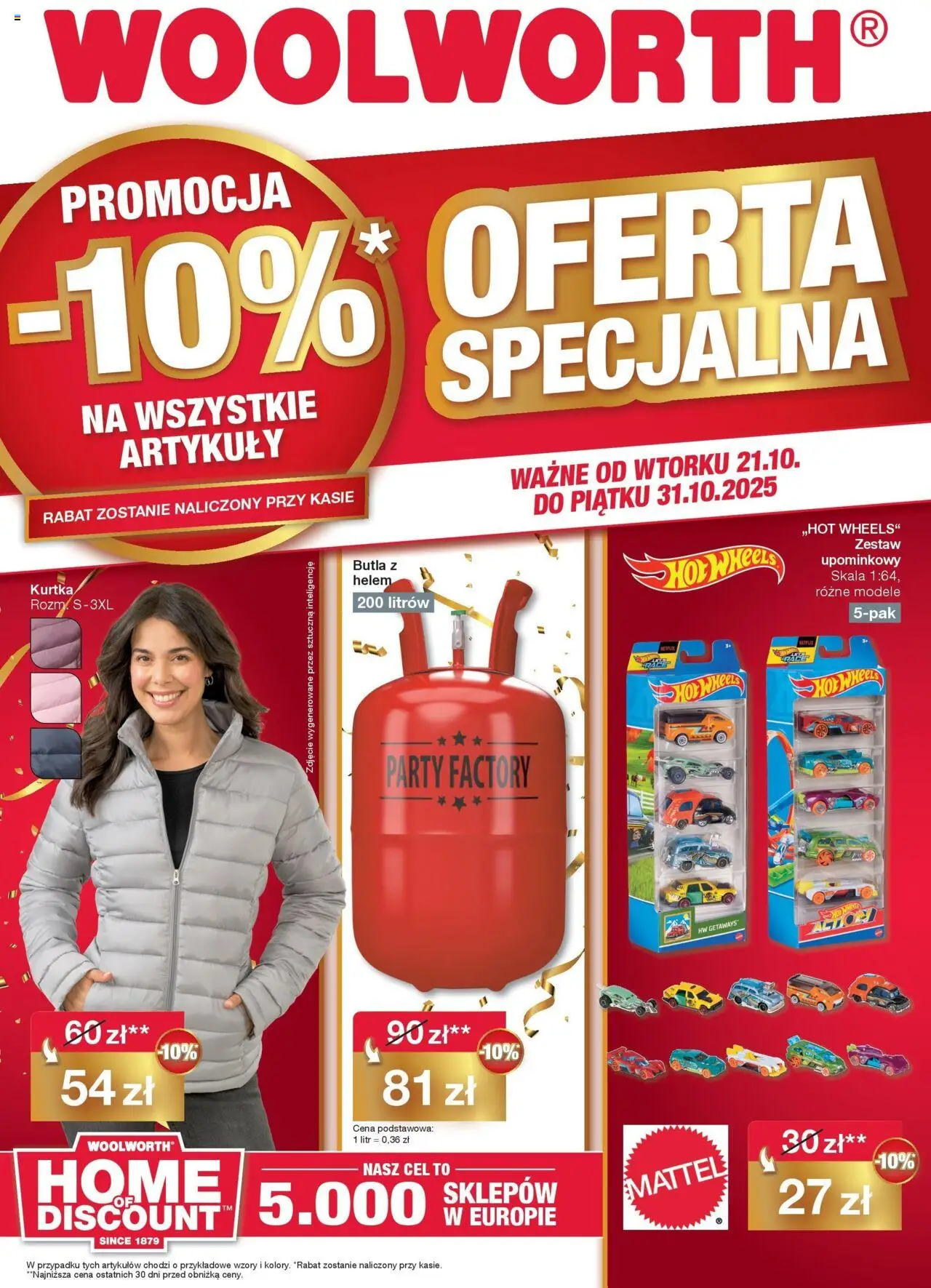 Woolworth Woolworth: Oferta Specjalna od 20.10.2025 - Nowa Gazetka - Numer strony 1